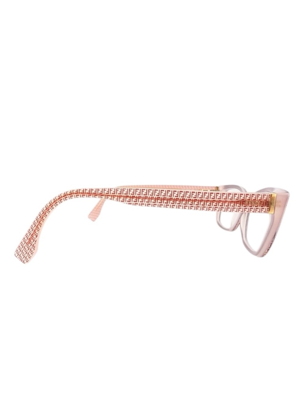Fendi FF Monogram Prescription Rectangle Cat Eye Glasses Frames FF0003 7PH ITALY - Picture 8 of 16